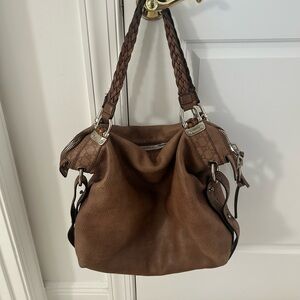 Gucci Vintage Braided Handle Guccisima Bag